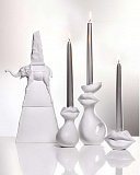Подсвечник Губы бел. 22 см DALI