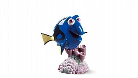 Фигурка Lladro Рыбка Дори 17x17 см, фарфор