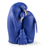 Фигурка Lladro Семья пингвинов 16х25 см, фарфор
