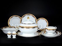 Столовый сервиз на 6 персон Кристина Черная Лилия